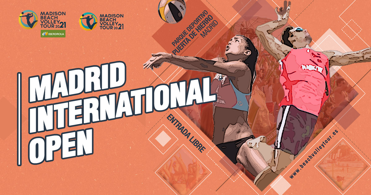 BeachVolleyMAD's tweet photo. ¡En tan solo dos días arrancará la segunda cita del #MBVT2021! 

24 parejas masculinas y 24 femeninas lucharán durante 4 días por alzarse con el título de campeones del #MadridInternationalOpen. 

¿Quieres saber quiénes son? ¡Ya los conocemos! 

https://t.co/wLHZJUC08n https://t.co/G4BJvjfTW7
