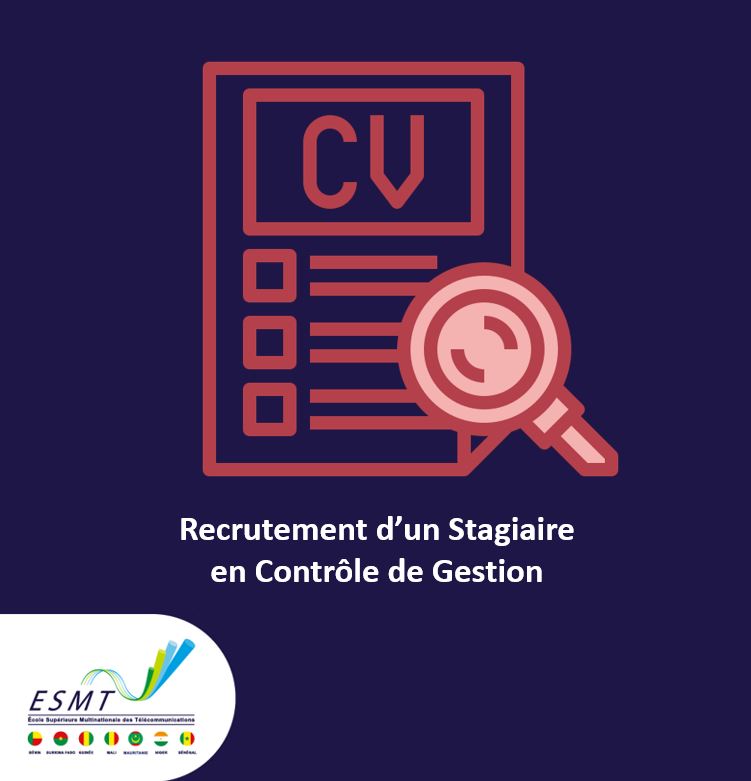 L'ESMT recrute un Stagiaire Contrôle de Gestion.

esmt.sn/sites/default/…

#Dakar #senegal #kebetu #JobAlert #esmt