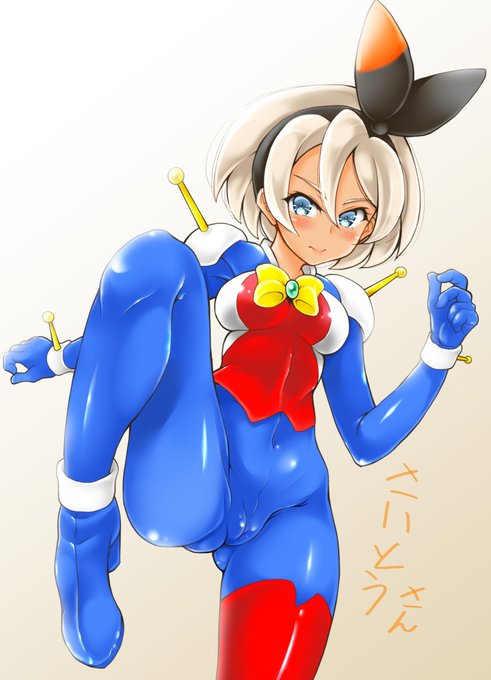 色ぬりぬり
→ファイティングスーツを着てるポケモンのサイトウさん(アレンビーver 