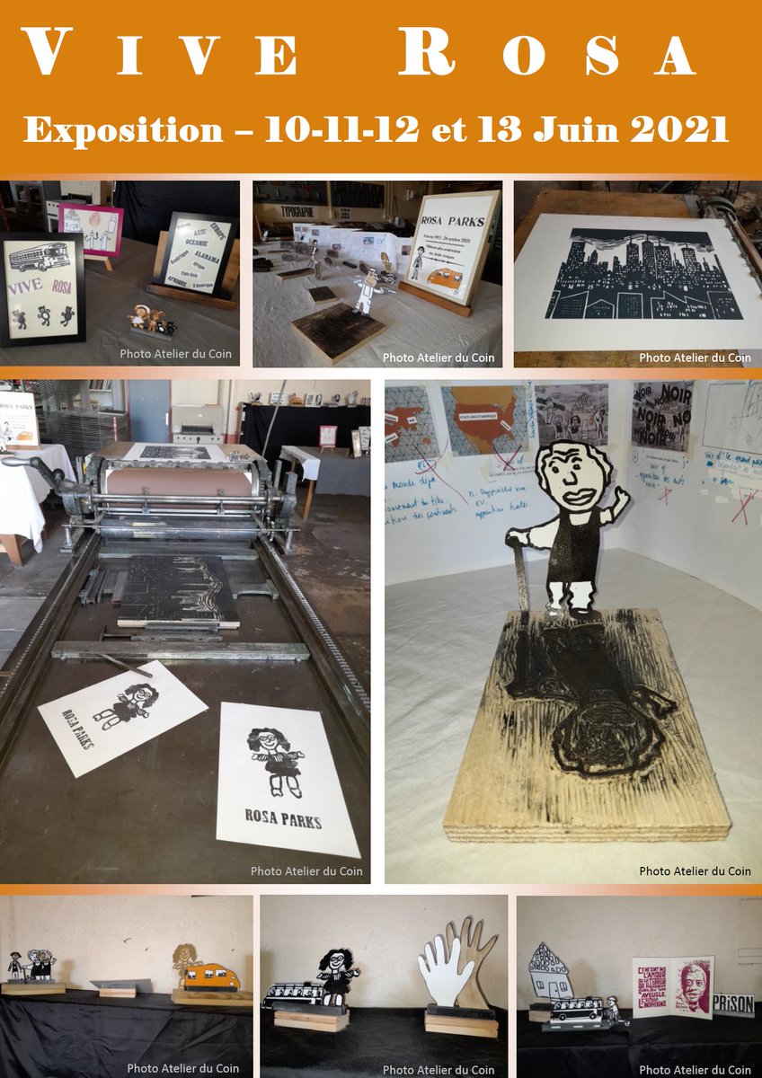 AnnabelleRenoud's tweet photo. Un hommage sensible à #RosaParks "qui s'est tenue debout en restant assise", réalisé par la classe de CP de Gueugnon en collaboration avec Antipodes, l'Atelier du coin de Montceau-les-Mines et le #Labodanim. 👉https://t.co/ly0dLRtItl
@DraeaacBFC @dsden71 https://t.co/GFDci1am8i