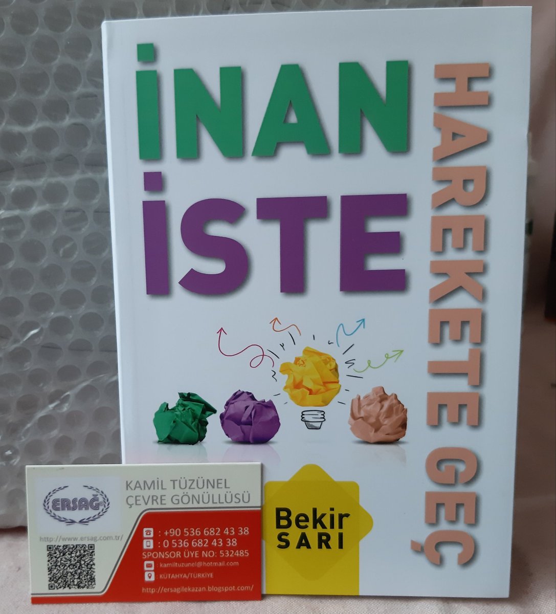 kamiltuzunel's tweet photo. #inan #iste #harekete #gec ! #ersag #yon.#krl #bsk mız #sayin #bekirsari @Ersagbkr #beyin #kaleminden #okumanizi #tavsiye #ederim. Ayrıca, tüm #geliri #egitime #cocuklara #aktariliyor #allah #razı #olsun . İşte #benim #sirketim ,işte #arkamizdaki #muthis #guc .#ersagasktir https://t.co/2n79UODnMM