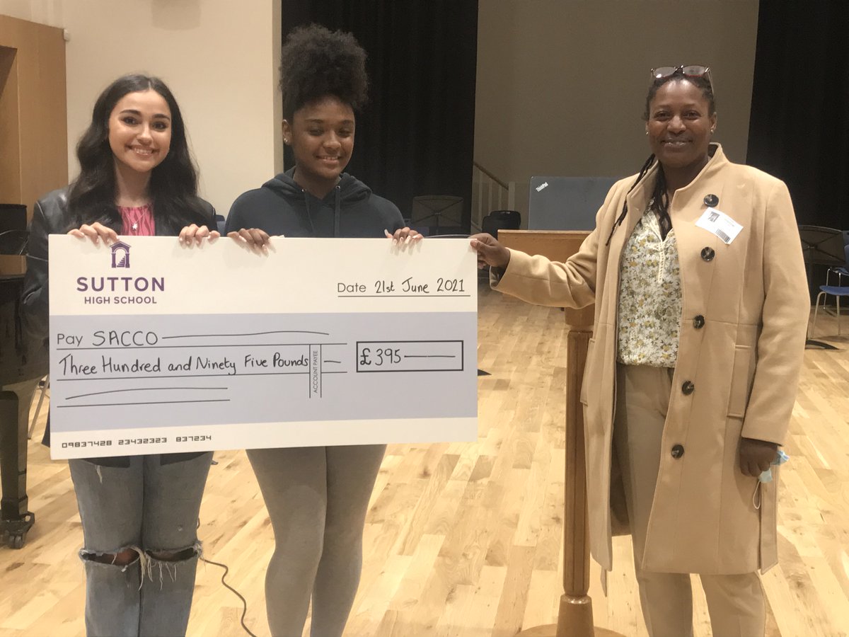 Thank you to @SuttonHighGirls for choosing <a href="/SaccoOrg/">SACCO - Sutton African Caribbean Cultural Org</a> as your chosen #community charity. 

Your support provides children &amp; older people with access to fantastic opportunities.

sacco.org.uk
 
#Sutton #Charity #Support #Culture #STEM #DiversityandInclusion #CharityWeek