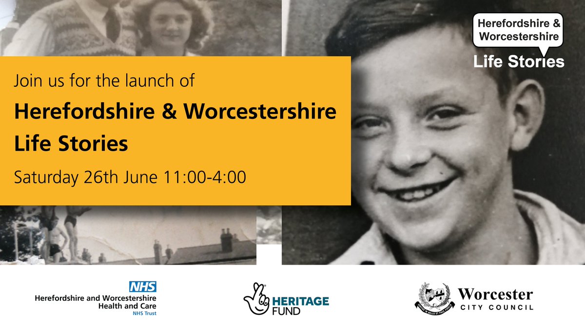 Join us this weekend at the Guildhall in Worcester as we formally launch the Know Your Place and Life Stories Platforms. The event will take place on Saturday 26th June between 11am-4pm and provide an opportunity to learn more about both of the platforms and their functionality.