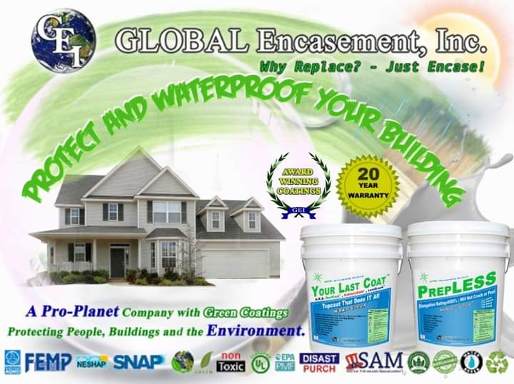 encasementguy's tweet photo. Why Not Be Proactive & Waterproof, Defend & Protect Buildings So You Don’t Have To Replace? JUST ENCASE! #YourLastCoat #PrepLess #Weatherproof #Building #NonToxic #WaterBased #ZeroVOC #LongLasting #Encasement #EncaseIt Defend Your Place! Contact Us: https://t.co/XL9QHIO6uB https://t.co/dYOxQGoVi1