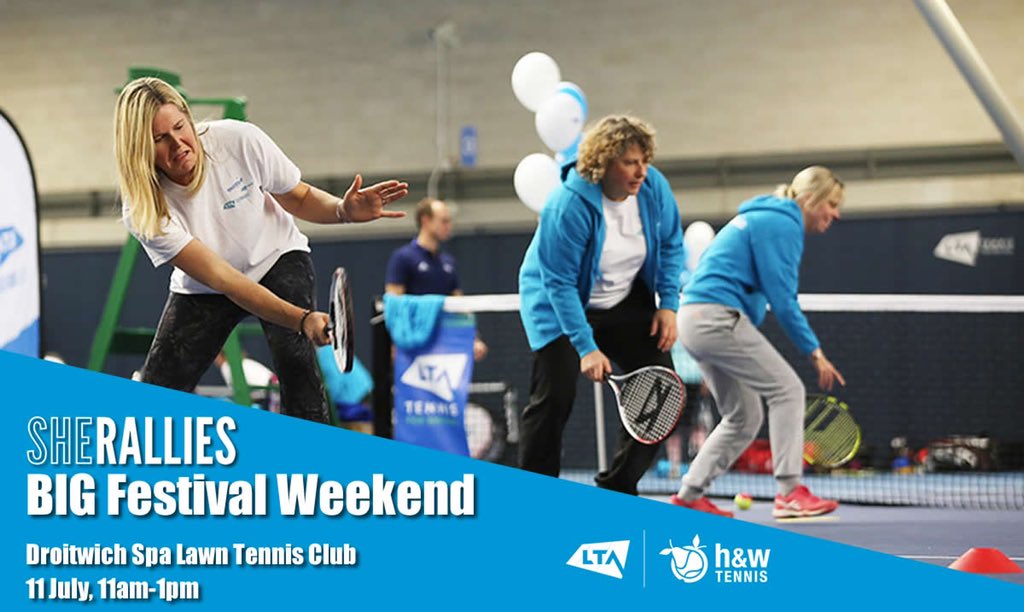 #sherallies is coming to <a href="/DroitwichLTC/">Droitwich Tennis</a> please get in touch or book on at clubspark.lta.org.uk/DroitwichSpaLa…
🤩👍 <a href="/cityoftennis/">CityOfTennis</a> <a href="/the_LTA/">LTA</a>