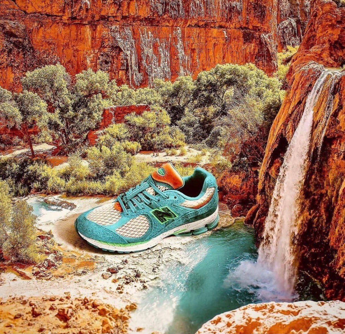 𝐔𝐏 𝐓𝐎 𝐃𝐀𝐓𝐄 Salehe Bembury New Balance グランドキャニオン ハバス滝から着想した 02r Water Be The Guide 2g Tokyo 事前web抽選受付中 6 22 23 59まで サレヘ ベンバリー ニューバランス Ml02rj 詳しくは記事をチェック