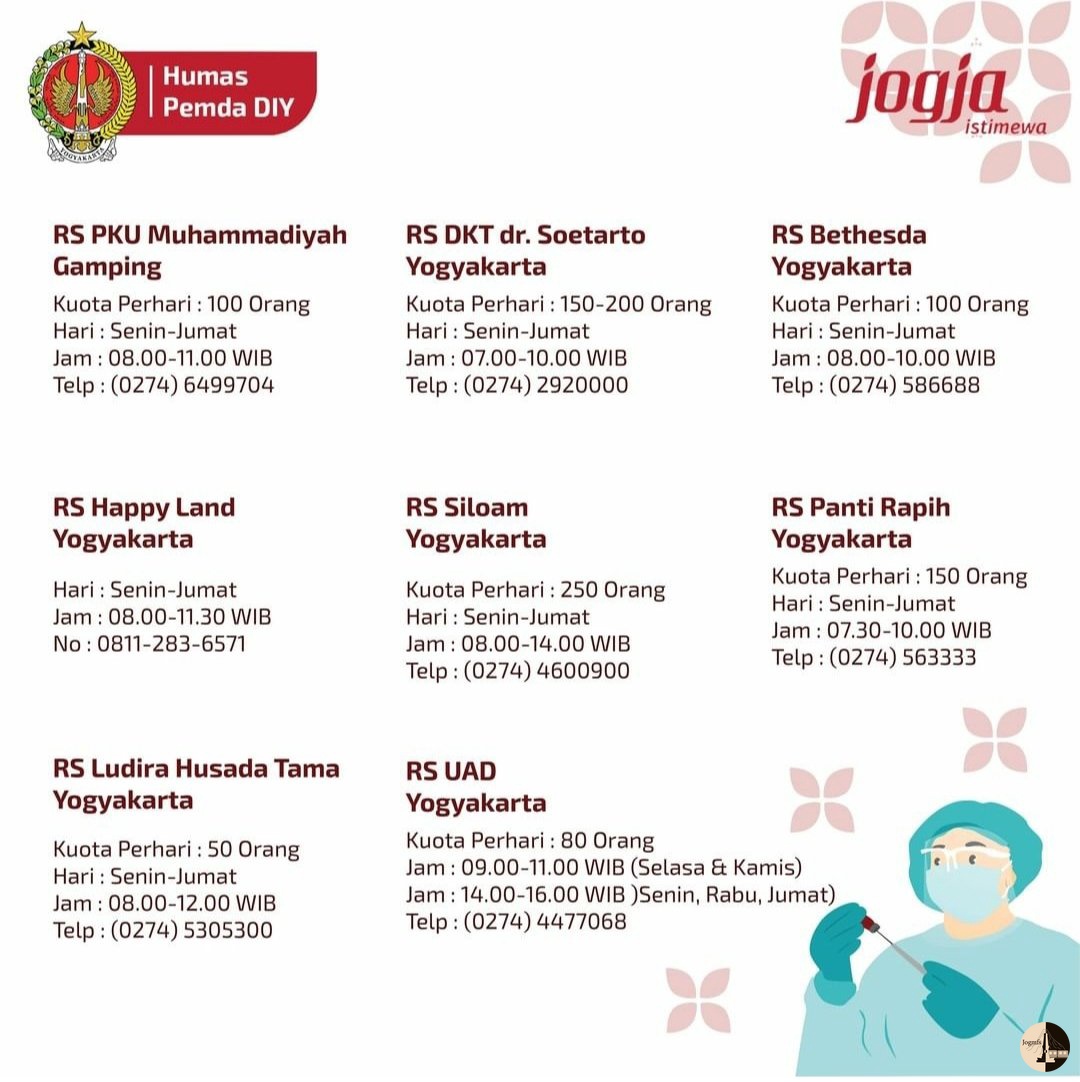helmihelmi's tweet photo. INFO VAKSIN JOGJA.
Sharing is caring 🙏🏻 https://t.co/ErTzrxLQxu