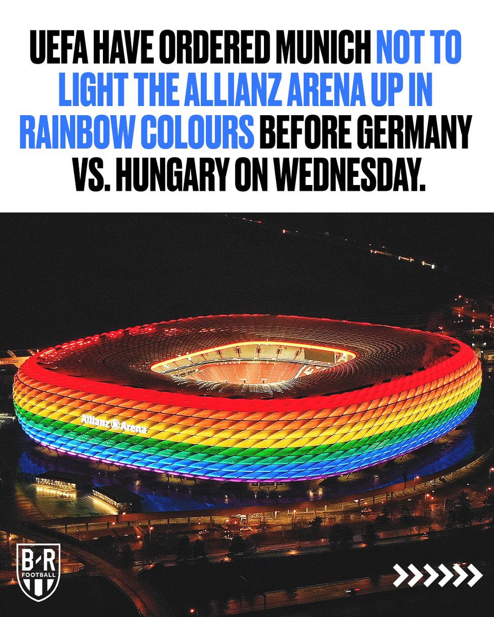 UEFA defends Munich rainbow ban, says LGBT flag is 'not political symbol