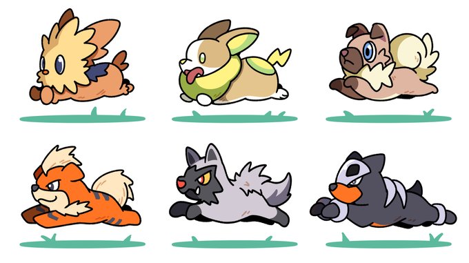 犬ポケモンのtwitterイラスト検索結果