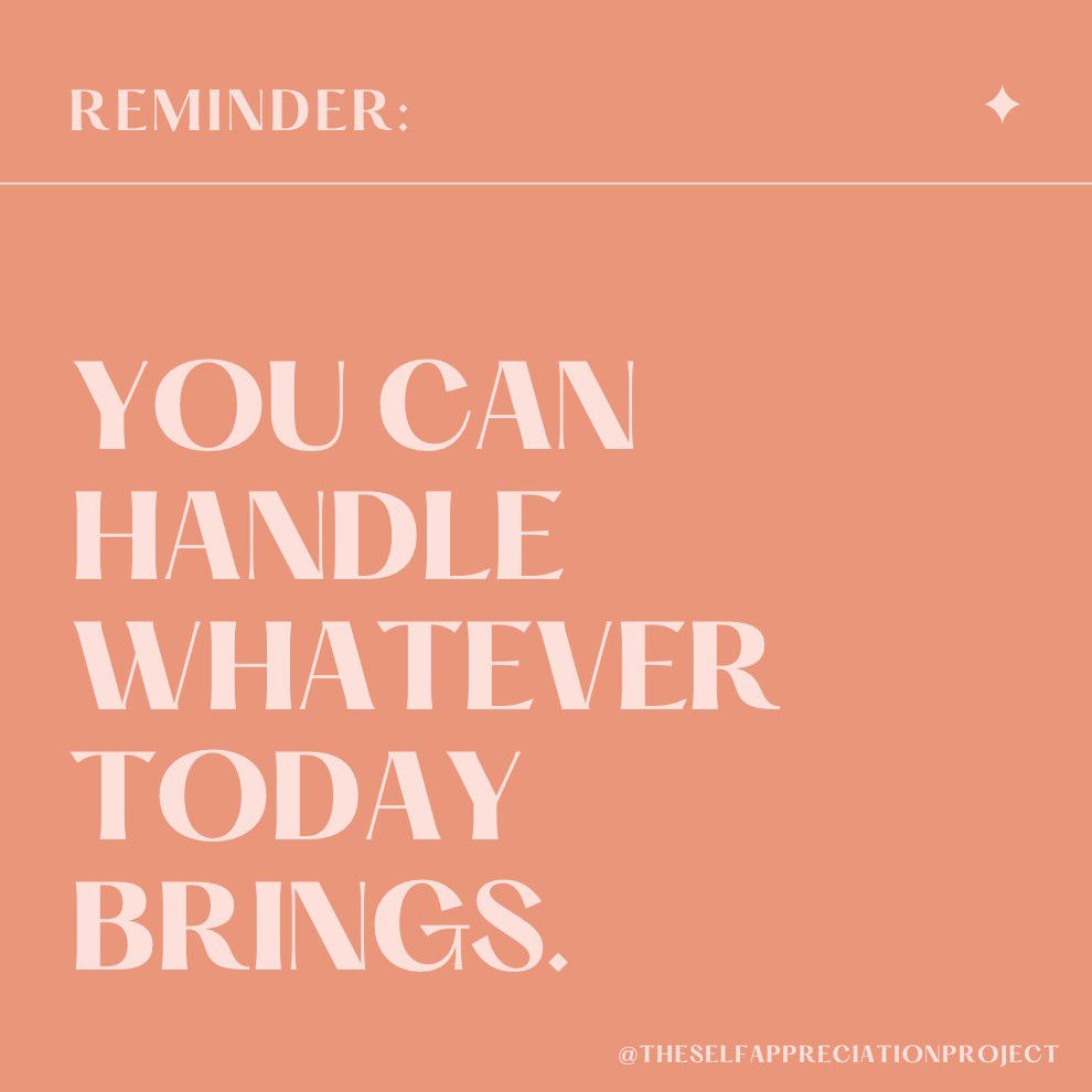 The Self Appreciation Project tweet media