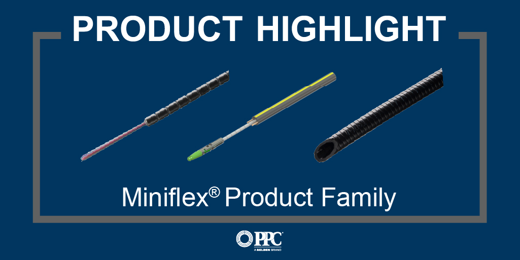 PPC_Broadband's tweet image. Our Miniflex brand of products lead the industry in innovation when it comes to fiber cabling. Our patented Miniflex jacket provides the durability and flexibility needed for all applications. Learn more online: bit.ly/3qmEK9C #fiber #cable #miniflex