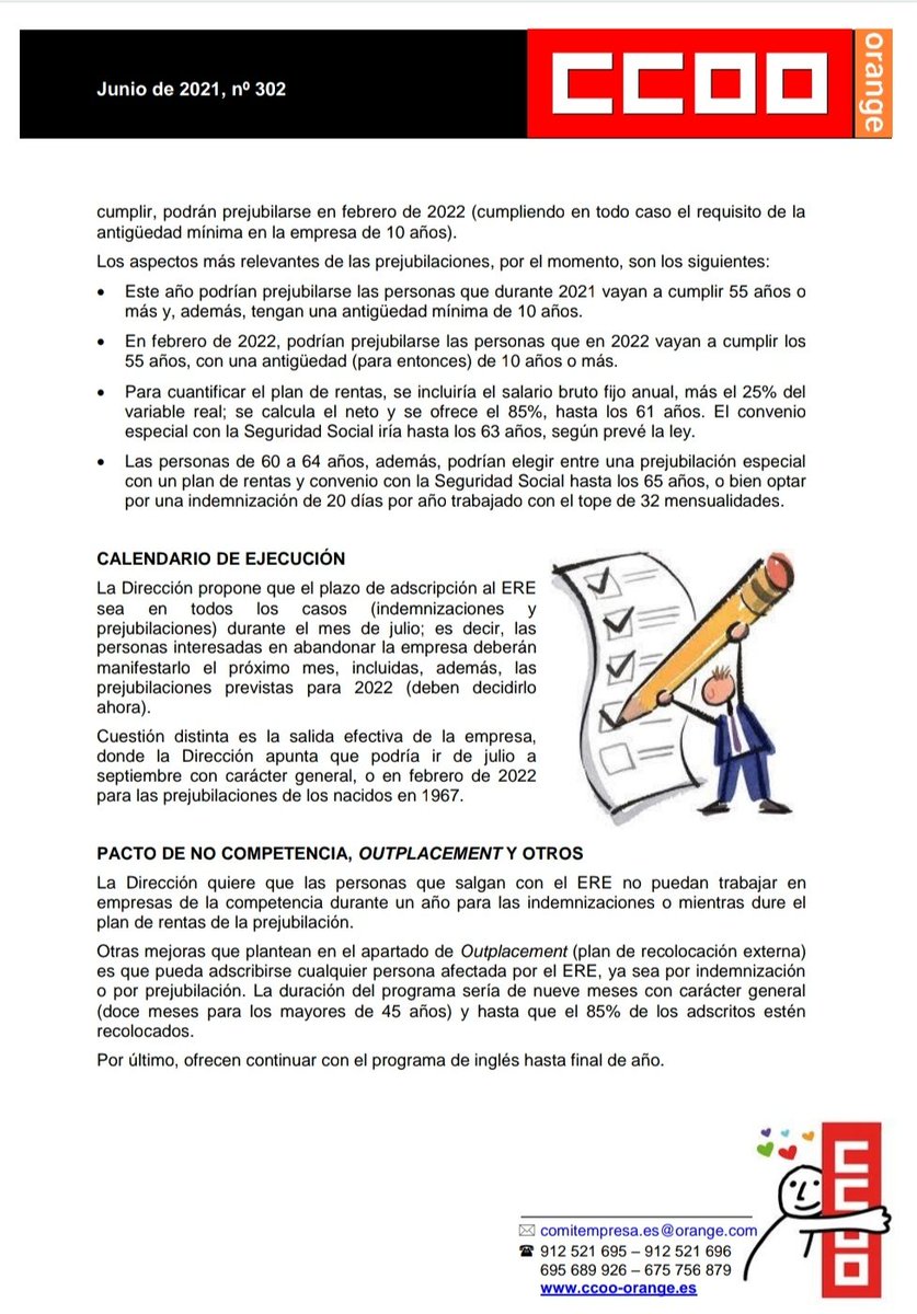 CCOO_MasOrange's tweet photo. Si la semana pasada se produjo un vuelco radical en las negociaciones, seguimos todavía lejos de las pretensiones de
@CCOO_Orange, donde, como referencia, partimos de las condiciones (mejoradas) del
último #EREOrange
#ORANGEdespidosNO
@srichard @fallacher @orange_es @orange https://t.co/Q8ZM8ZMY1P