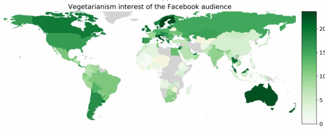 How do we mainstream #SustainableDiets? 

We looked for the answer in Facebook audience size data across ~115 countries. 
iopscience.iop.org/article/10.108…