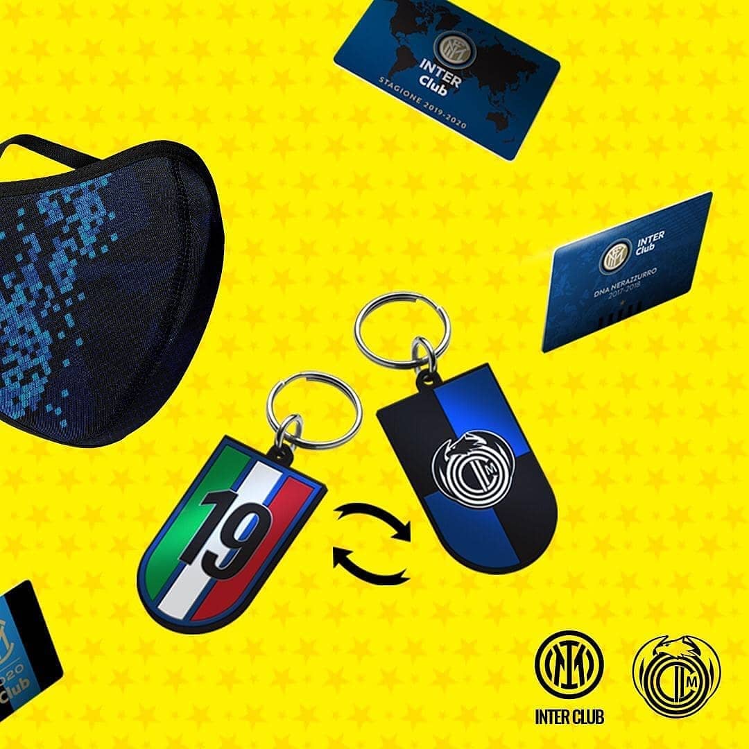 *OPEN REGISTRATION*
Inter Club Member 2021/2022 

Paket Inter Club Member 2021/2022

PAKET TERZO = IDR 175k
- Inter Club Card 2021/2022
- Masker ICI
- Ganci Rubber ICI

Buat yang belom mendaftar silakan langsung hub membership regionalnya.

Contact Person Regional : LINK di bio