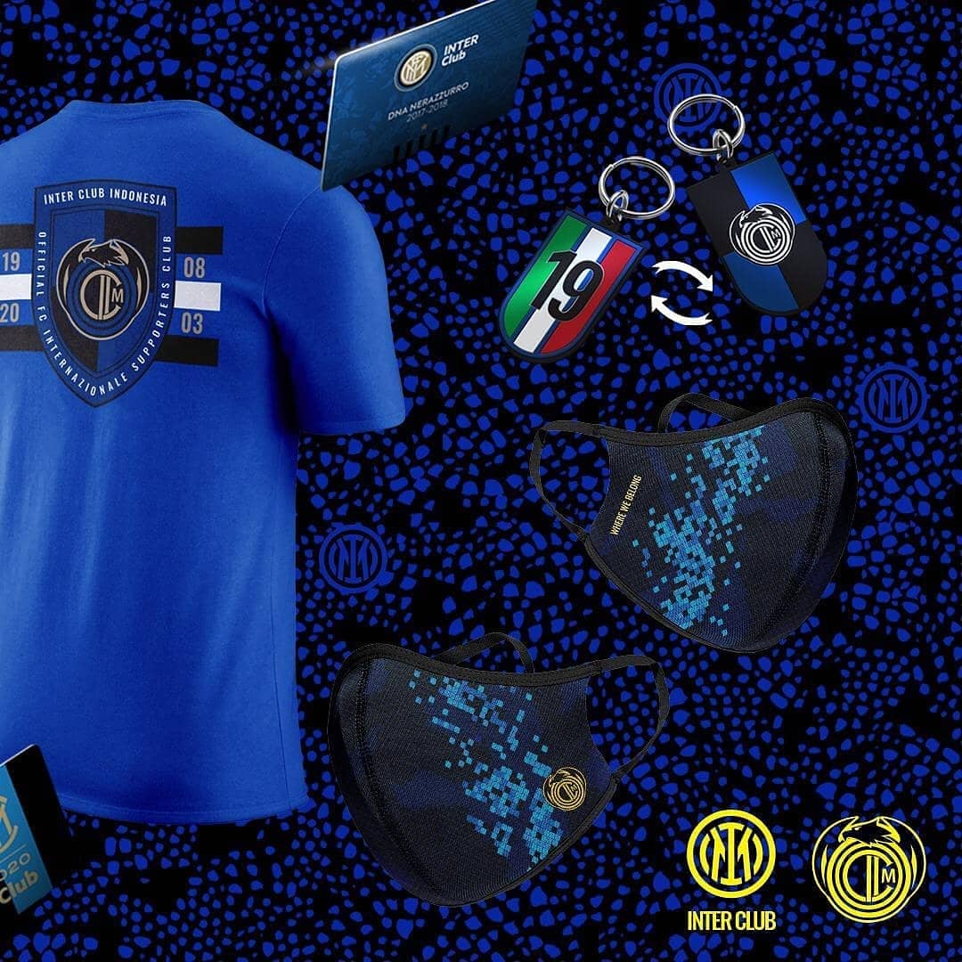 *OPEN REGISTRATION*
Inter Club Member 2021/2022 

Paket Inter Club Member 2021/2022

PAKET SECONDO = IDR 250k
- Inter Club Card 2021/2022
- T-Shirt ICI
- Masker ICI
- Ganci Rubber ICI

Buat yang belom mendaftar silakan langsung hub membership regionalnya.