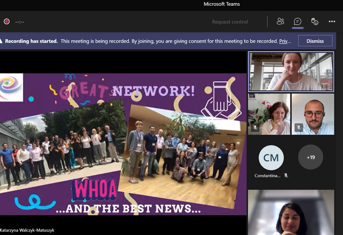 🥁NCP_WIDE.NET is about to complete its term! Today in a final celebration of the project, we all felt proud to be members of a network of friends! Grateful for this journey... Until our next project🎉