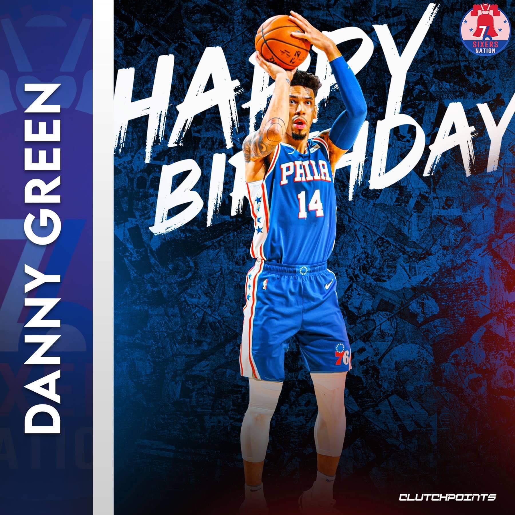 Join Sixers Nation in wishing 3x NBA Champion, Danny Green, a happy 34th birthday!  