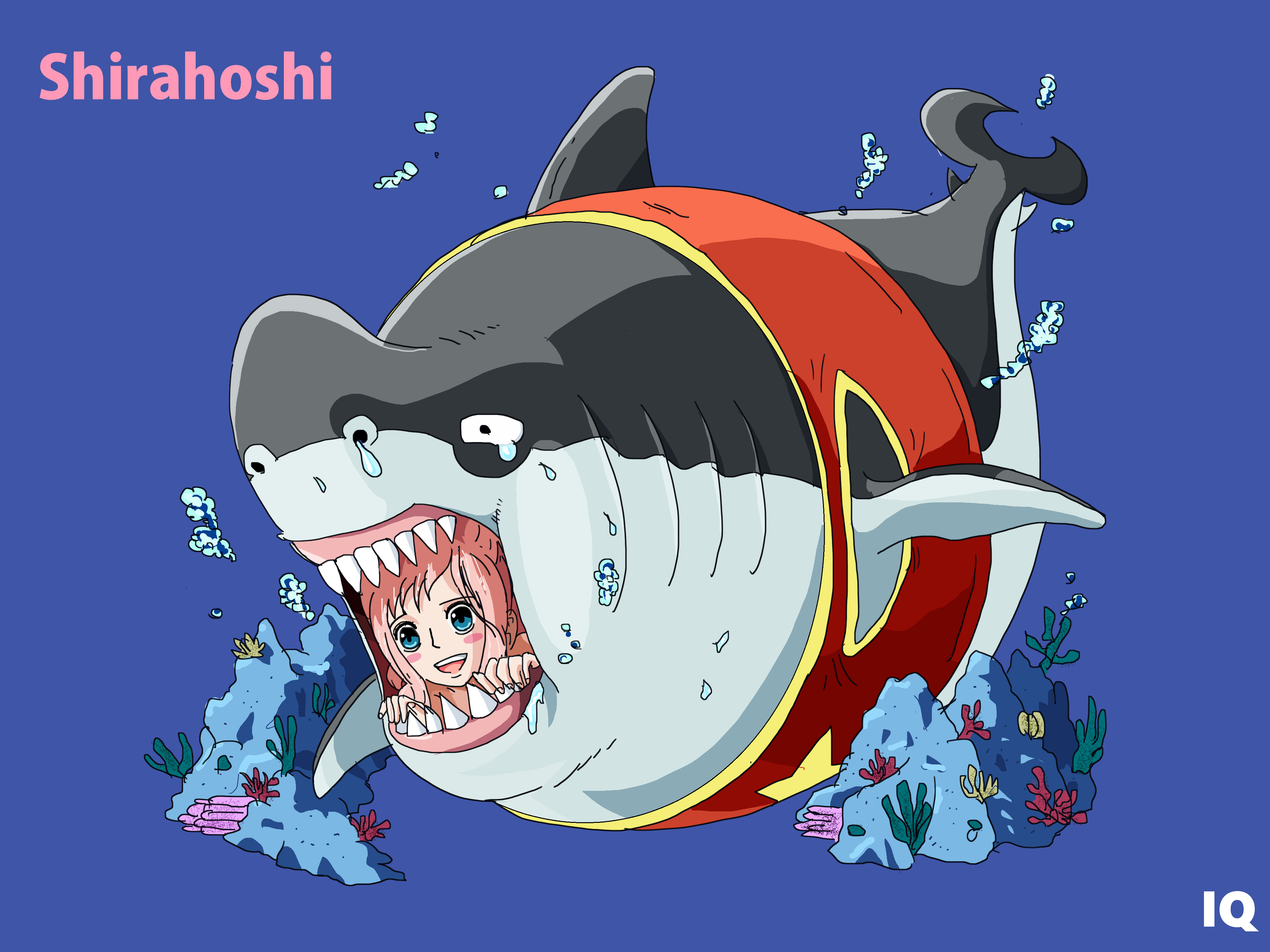 Iq Art イラスト Animangals No 45 500 ワンピース しらほし リュウグウ王国王女でネプチューン家の末っ子 巨魚ビッグキスの人魚 数百年に１人生まれるという海王類と会話ができる人魚であり その正体は古代兵器 ポセイドン そのもの