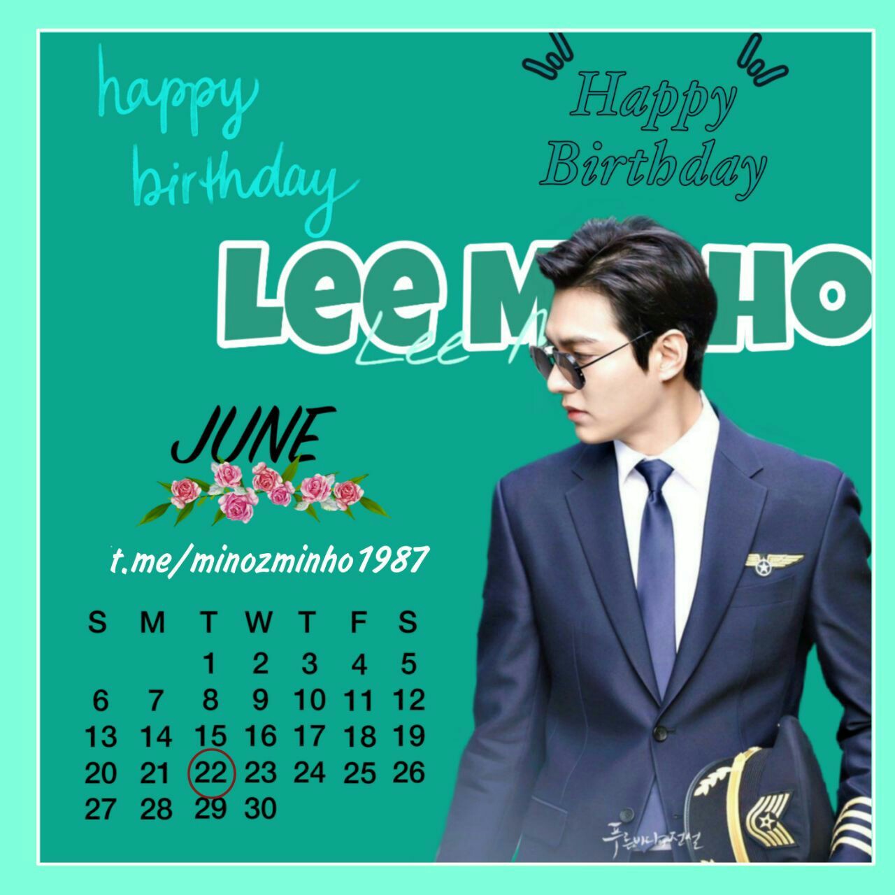 Happy Birthday To Lee Min Ho                     