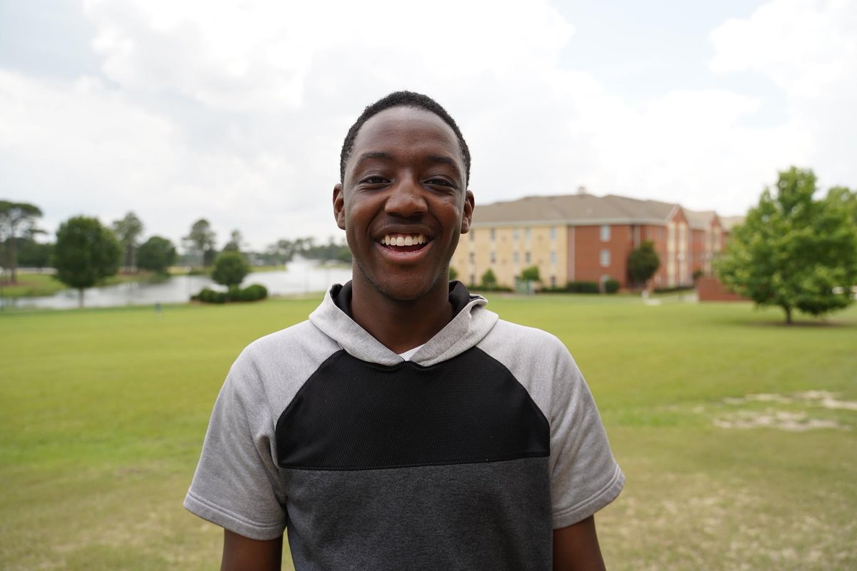 AbacAlumni's tweet photo. Jachi Fletcher is an Ag major from Atlanta who received an ABAC Scholarship this year - this support is making it possible for him to attend his dream school. Support students like Jachi: visit https://t.co/dQELChrowe https://t.co/jwMU6BUUVx
