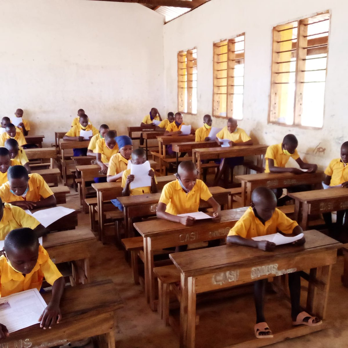 The updates from #Storymojareadaloud are still coming! We had 40 children participating from Midodoni Primary School,
Kilifi County and 30 students participating from St John Fisher Mboinjeru