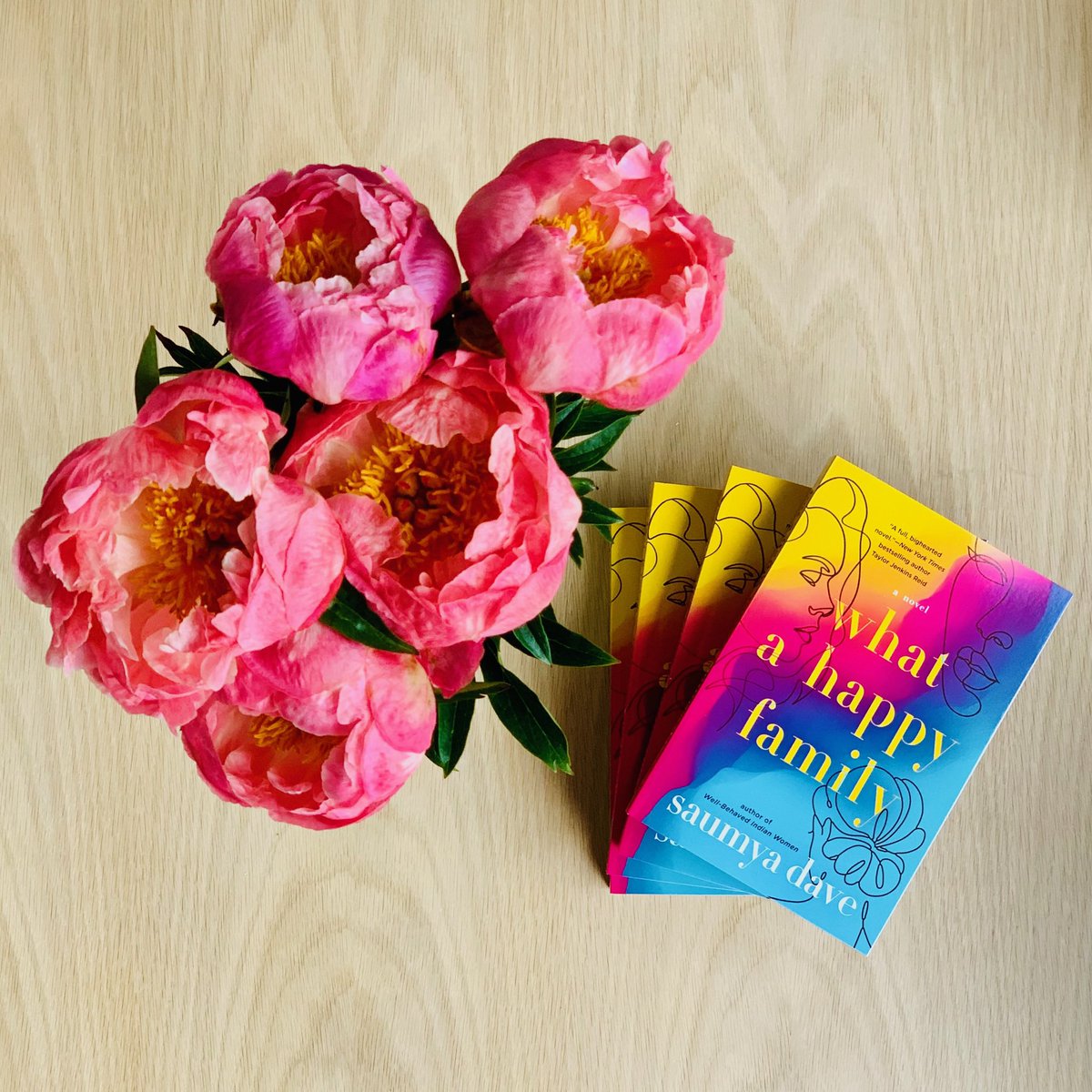 It’s launch day for my second novel, WHAT A HAPPY FAMILY! Thank you to everyone joining the Joshi family as they navigate mental health, imposter syndrome, stand up comedy, intergenerational trauma, and more.  💙