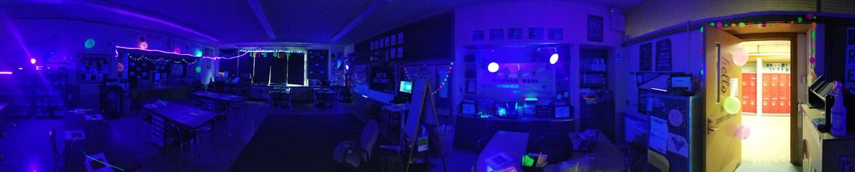 What better way to celebrate our last full day together in this crazy year.... Let's GLOW crazy!