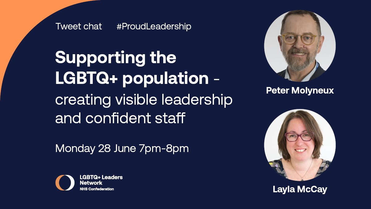 NHSC_LGBTQ's tweet photo. Next Monday, we are holding a tweet chat at 7pm looking at how visible leadership can better support the #LGBTQ+ population. Find out more here: https://t.co/HJPvy4hoFW 

We hope you can join the conversation with #ProudLeadership https://t.co/gofeQ4VOuY