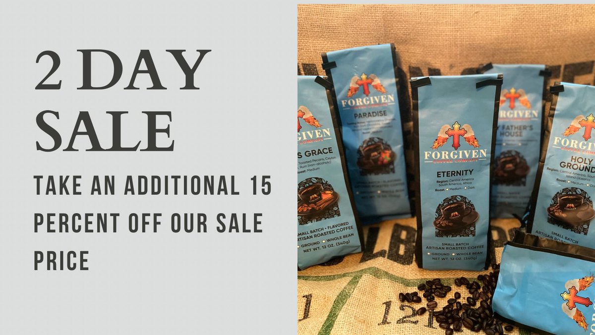 ForgivenCoffee's tweet image. #tuesdaymotivations #tuesdayvibe #Coffee #sale #primeday2021 @ForgivenCoffee Take an additional 15% off our sale price.  Sale ends soon!!@forgivencoffeecompany.com