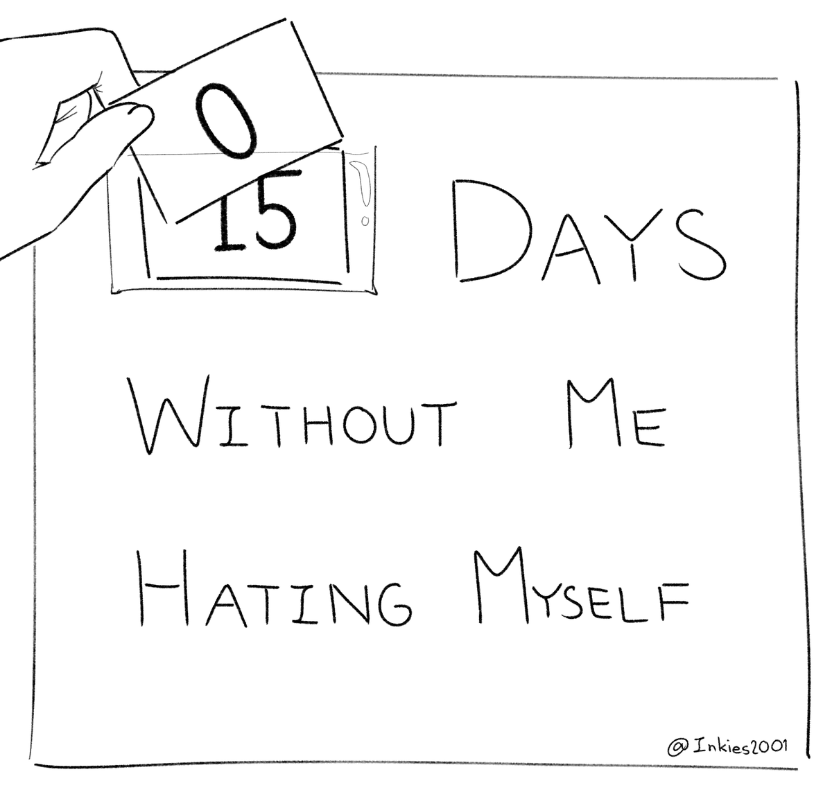 inkies2001's tweet photo. Hey... at least I got through more than two weeks... https://t.co/T5bjjb7vaM