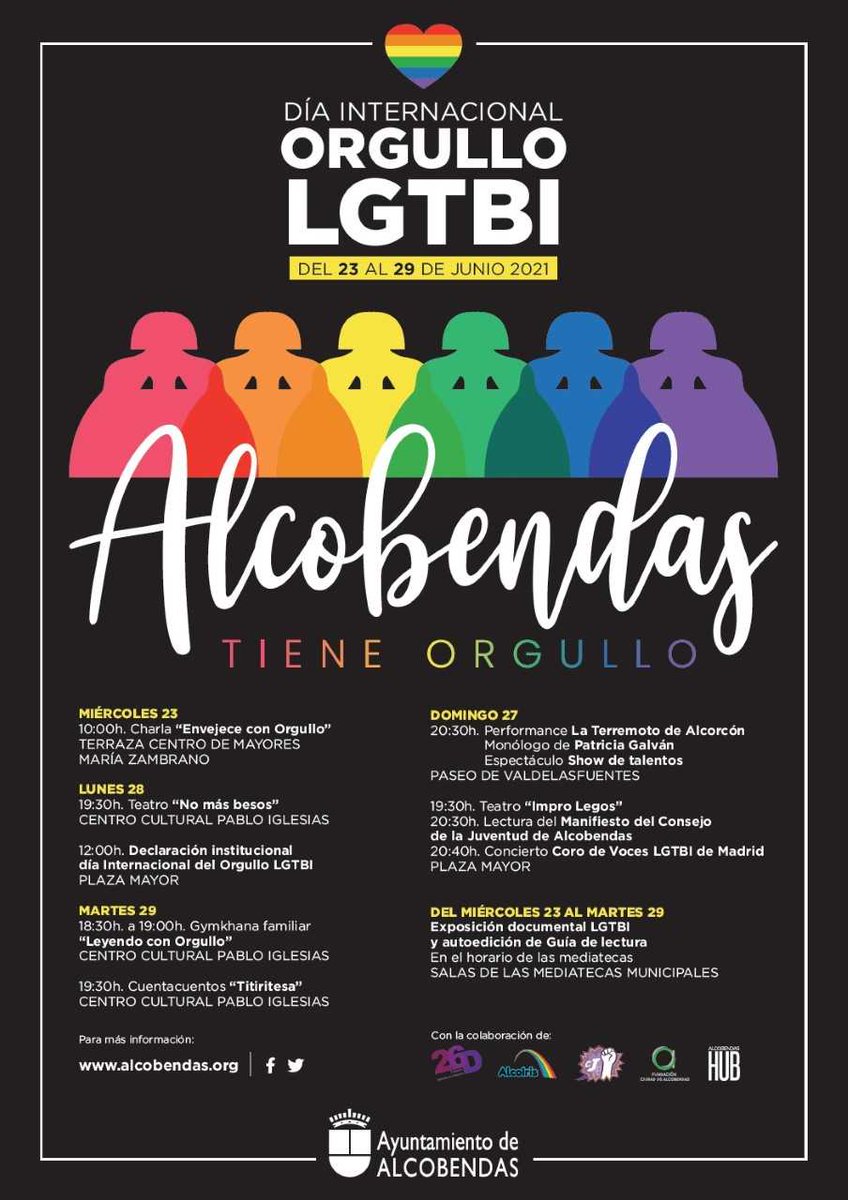 Alcobendas_Imag's tweet photo. Orgullo LGTBI joven en Alcobendas
#AlcobendastieneOrgullo
#Orgullo21joven
#Alcobendas
https://t.co/5nzuOGoXK8 https://t.co/r4zqzIqMN5
