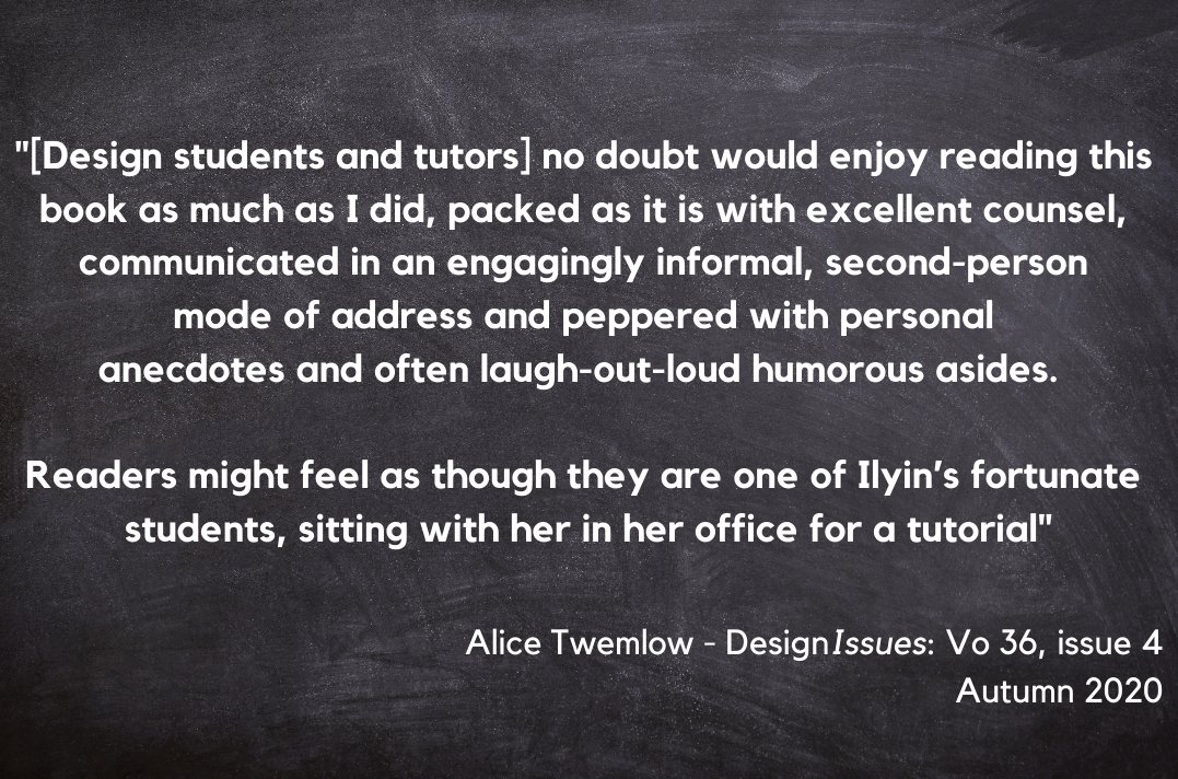 BloomsburyDsign's tweet image. What a lovely review of Writing for the Design Mind by @nataliailyin 🥰

Full review: direct.mit.edu/desi/article/3…
Book available here: bloomsbury.com/writing-for-th…

#designbooks #designstudents #designwriting
