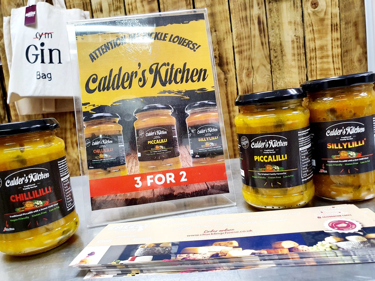 Hillstreetshop's tweet photo. Spice up your sandwiches - take a look at π Piccalilli,
π§‘ Chillililli & β€οΈ Sillylilli available at our Chuckling Cheese store and 3 for 2 for this week only!
@ChucklingCheese #thechucklingcheesecompany #piccalilli #chillilli #sillylilli #pickle #sandwiches #spice #tasty https://t.co/drgcladTMI