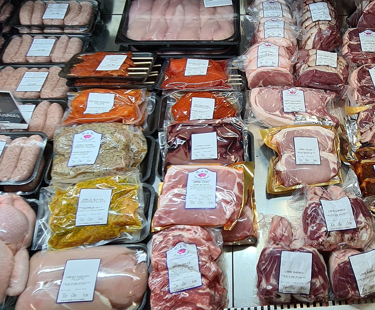 HMQualityFoods's tweet photo. Fancy a BBQ ? 
⁠
We have a large selection of Burgers, sausages, Chicken, Pork etc. for the BBQ ⁠
⁠
All meat is freshly prepared on site.
⁠
We are open daily from 9am to 4pm (Sundays 10am to 4pm)⁠

Why don't you pop down and have a look? 
#farmshop #shoplocal #supportlocal https://t.co/WYqEoR41p8