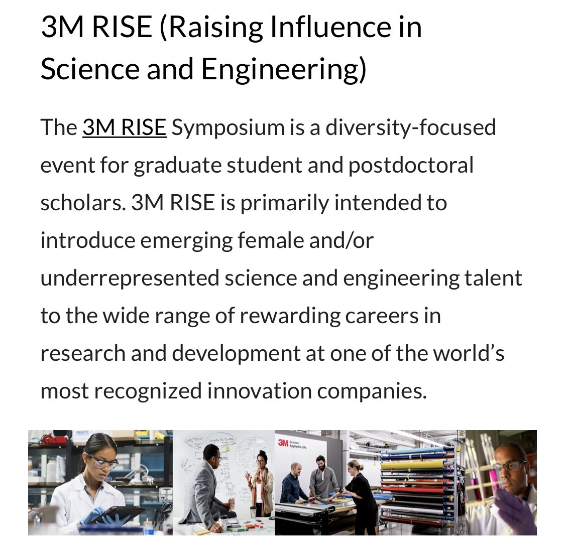 J_Ting1's tweet photo. Tomorrow, @3M welcomes >40 talented students across the US in the 2nd annual #3MRISE symposium!
Thank you friends for spreading the word & encouraging students to apply— we received 100s of strong applications.
I’ll be live tweeting the event, so watch this 🧵 & help retweet 😬 https://t.co/NbO4FyOMY2