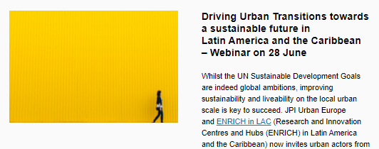 Access the latest R&amp;I project results in JPI Urban Europe calls and lessons learned from 10 years of programming #UrbanLivingLabs. Scroll the summer &amp; fall calendar 
🗓️➡️jpi-urbaneurope.eu/summer2021

#DrivingUrbanTransitions #MakingCitiesWork #SUGInexus #UrbanResearch #15MC