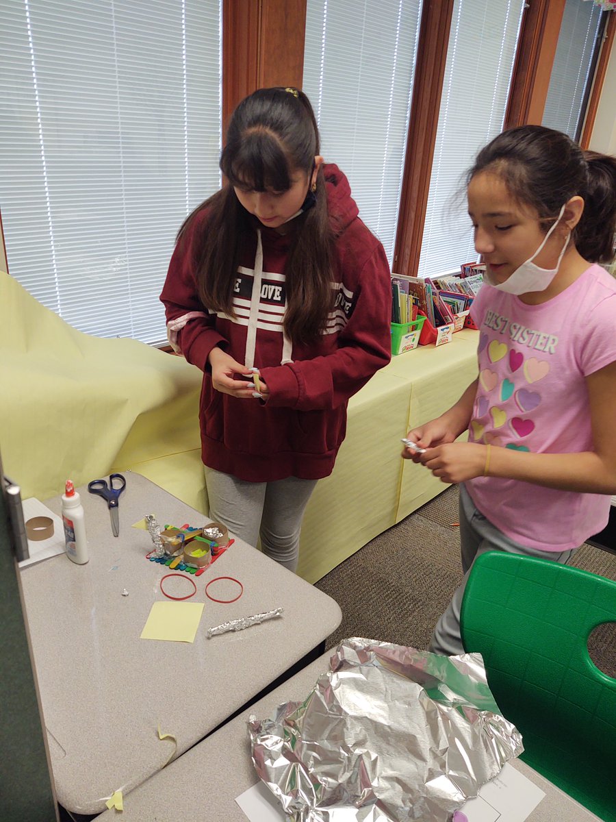 After researching simple machines, our third grade students applied what they have learned to create their own simple machines. #SummerSchool #SimpleMachines #CuriousStudents