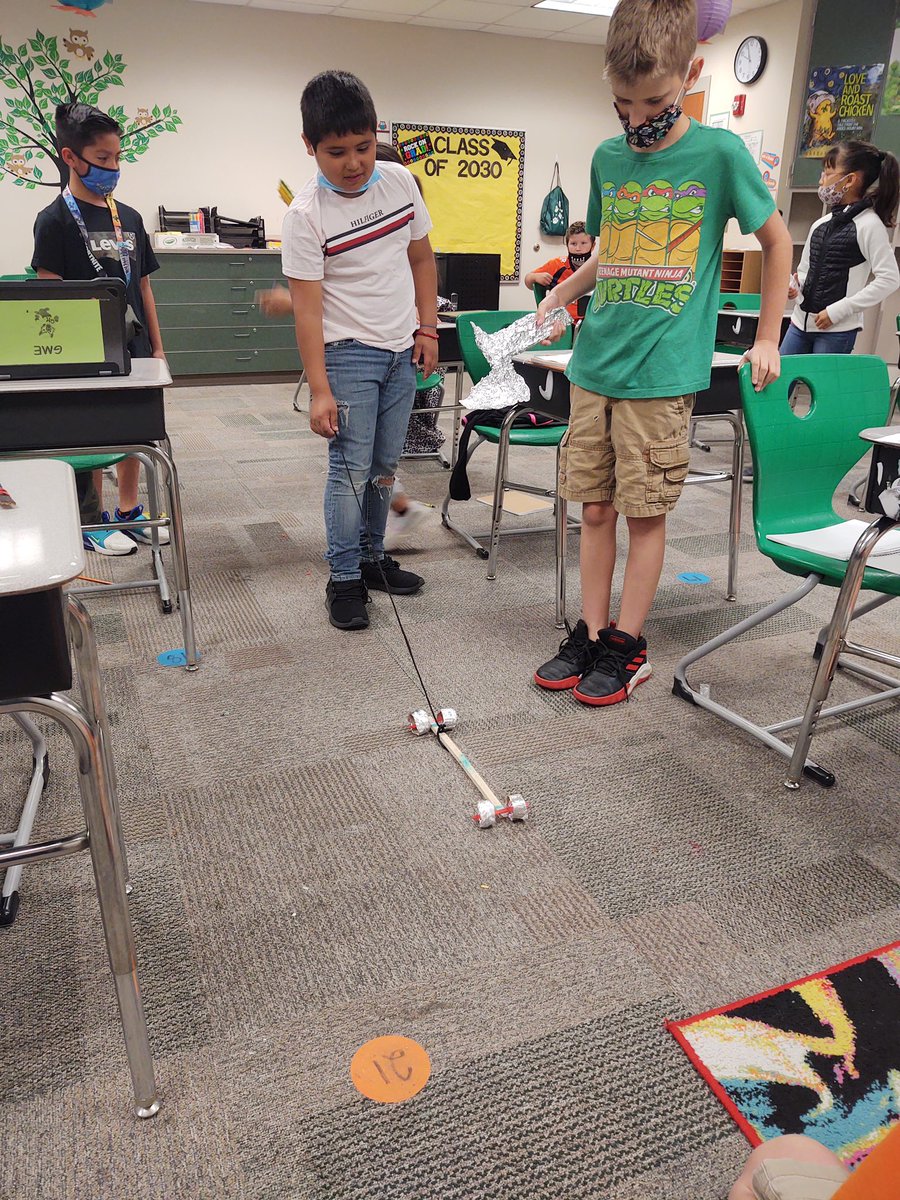 sbowen317's tweet image. After researching simple machines, our third grade students applied what they have learned to create their own simple machines. #SummerSchool #SimpleMachines #CuriousStudents