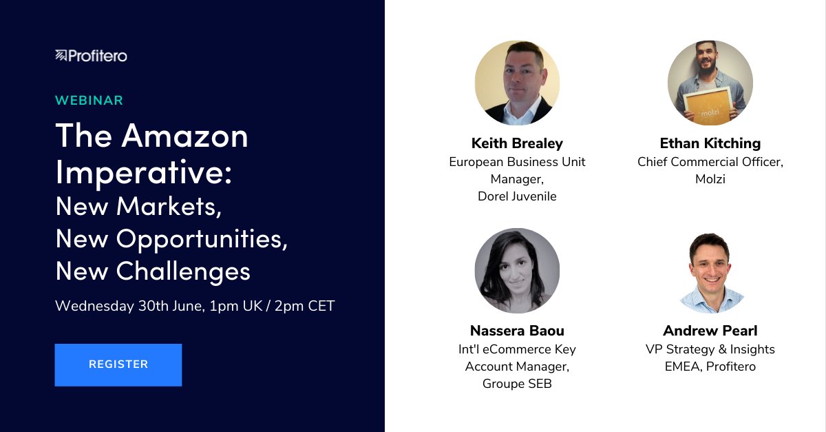 Join us on the upcoming #Amazon Imperative #webinar to find out about the kind of challenges new market entry presents when looking at global expansion; what #logistics are needed to succeed on a global scale; and how to activate each market effectively. 
hubs.li/H0PWQ0x0