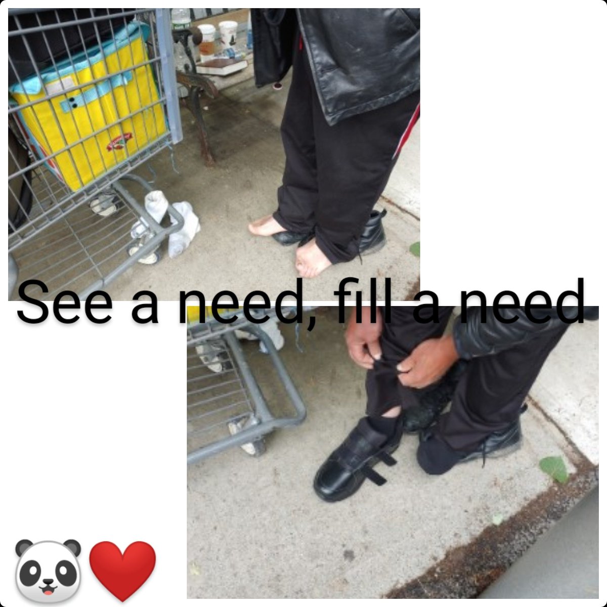 SS161821's tweet photo. #seeaneedfillaneed #iseeyou
#peoplehelpingpeople #togetherwearestronger #makeadifference #BeTheReasonSomeoneSmilesToday #mentalillnessisreal #bekindalways #youneverknowwhatsomeoneisgoingthrough #neveralone #thisisstreetsoldiers https://t.co/dswtmavaRM