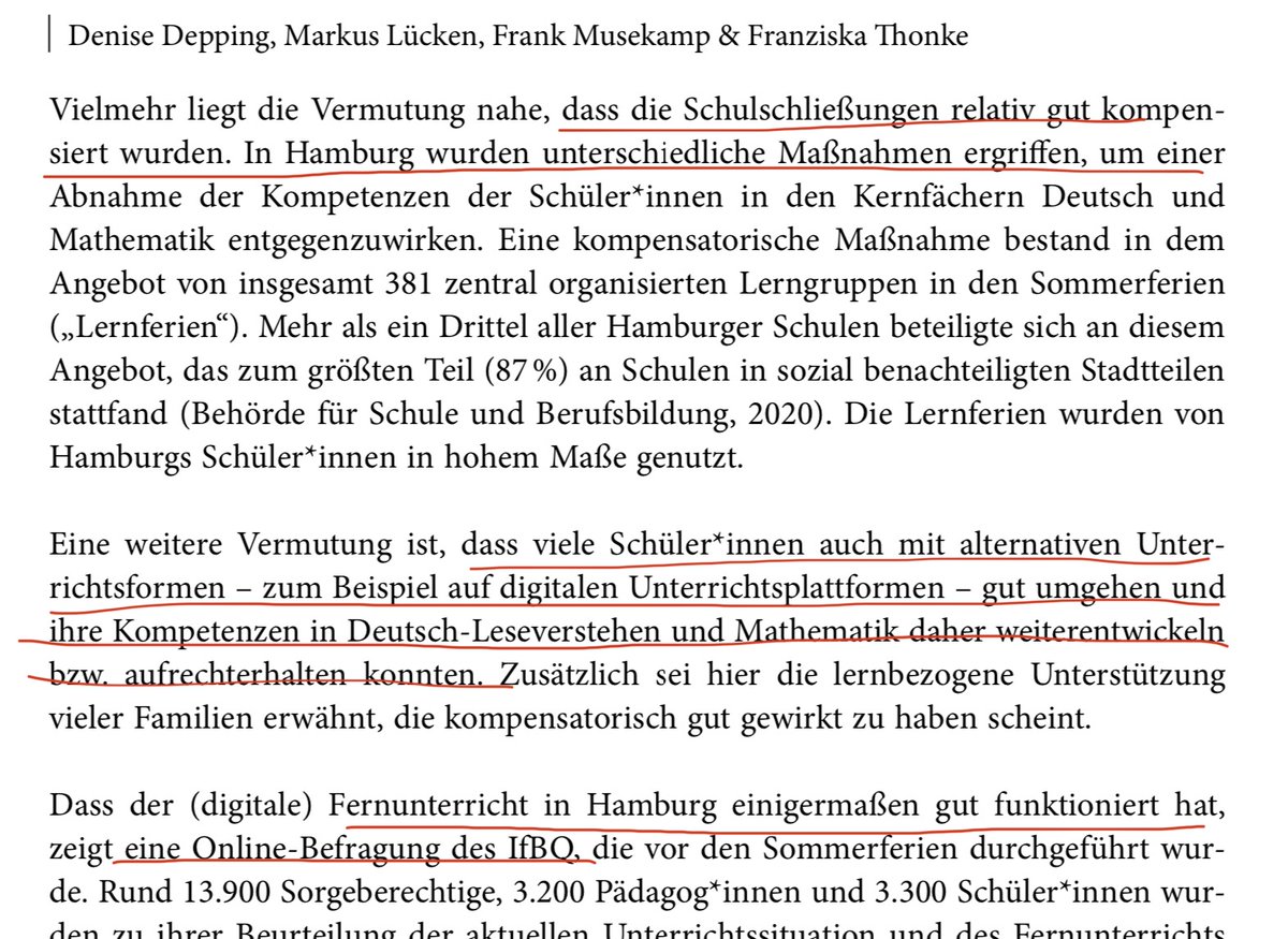 ciffi's tweet photo. Wer Lust auf die einzige halbwegs fundierte & sorgfältig interpretierte Lernstandserhebung in #Corona hat, der sollte nicht die sehr dünnen neun Seiten (!) von #Frey lesen, sondern das hier von #Depping: keine größeren Kompetenzeinbußen. #twlz https://t.co/8h9hOr2glZ https://t.co/Ds1Wjcuzzk