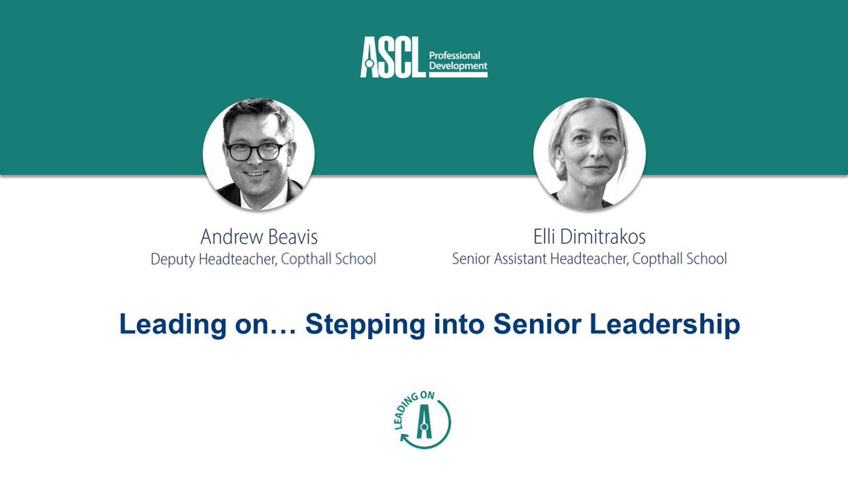 Looking forward to delivering our session this afternoon for <a href="/ASCL_UK/">ASCL</a> on Stepping into Senior Leadership. I’m inspired by all the great things I’ve learned from our amazing Headteacher <a href="/Evelynforde1/">Evelyn Forde MBE</a>