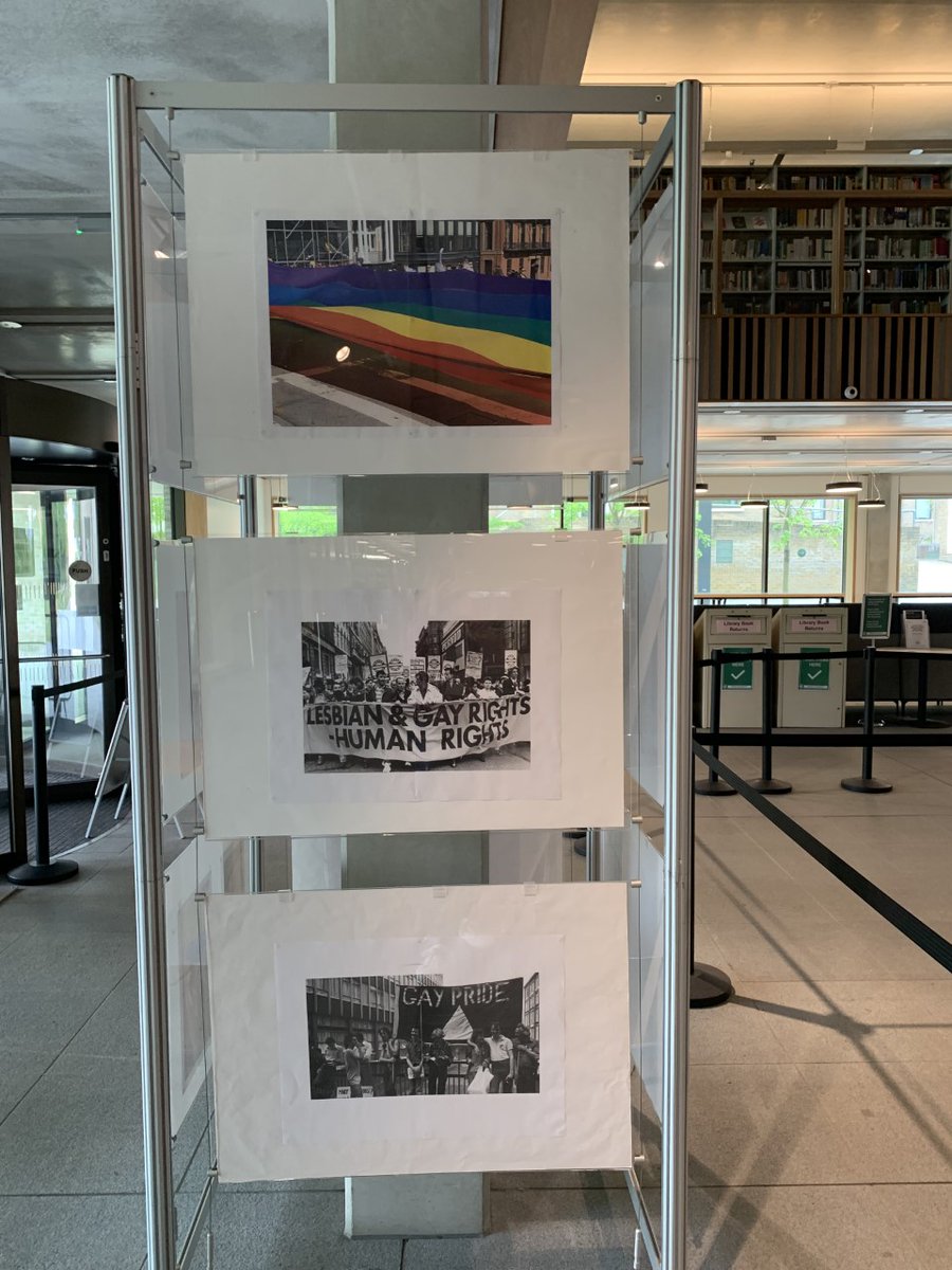 UR_lgbtnetwork's tweet photo. Lots of #PrideMonth2021 tweeting today here at #urpride continuing now with shout out to the @UR_Library exhibition - visit if you can and here are some photos in case you can't (1/2) https://t.co/42OT81ZhJ9