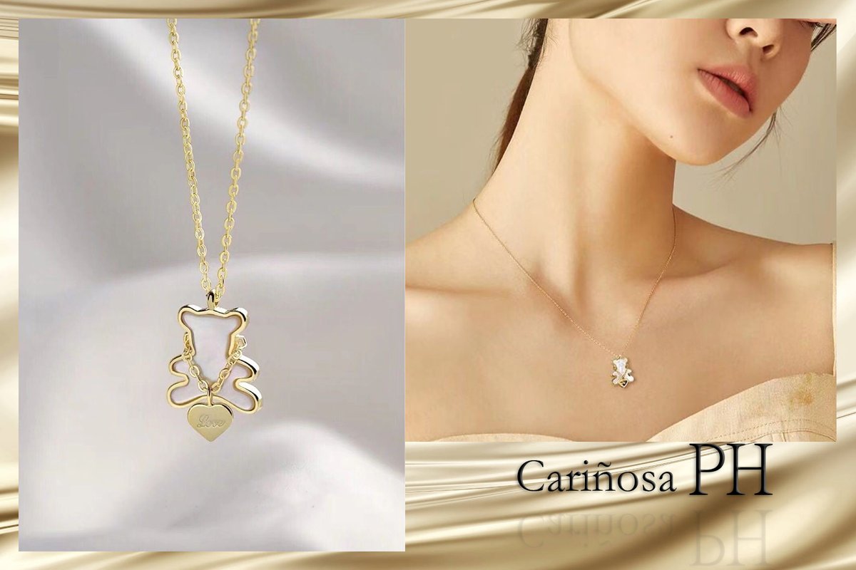 CarinosaPh's tweet photo. Cutesy necklace for a cute gal like you🐻. 

Get El Oso for a very low price. DM me for more details. 📩 https://t.co/efqPDZlMUx
