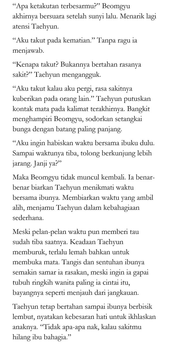 winddsy's tweet photo. —AngeI

Jika tiba waktunya, kita akan pergi ke rumahku. Tempat yang lebih indah dari persinggahan. https://t.co/VKbNKGkrKv