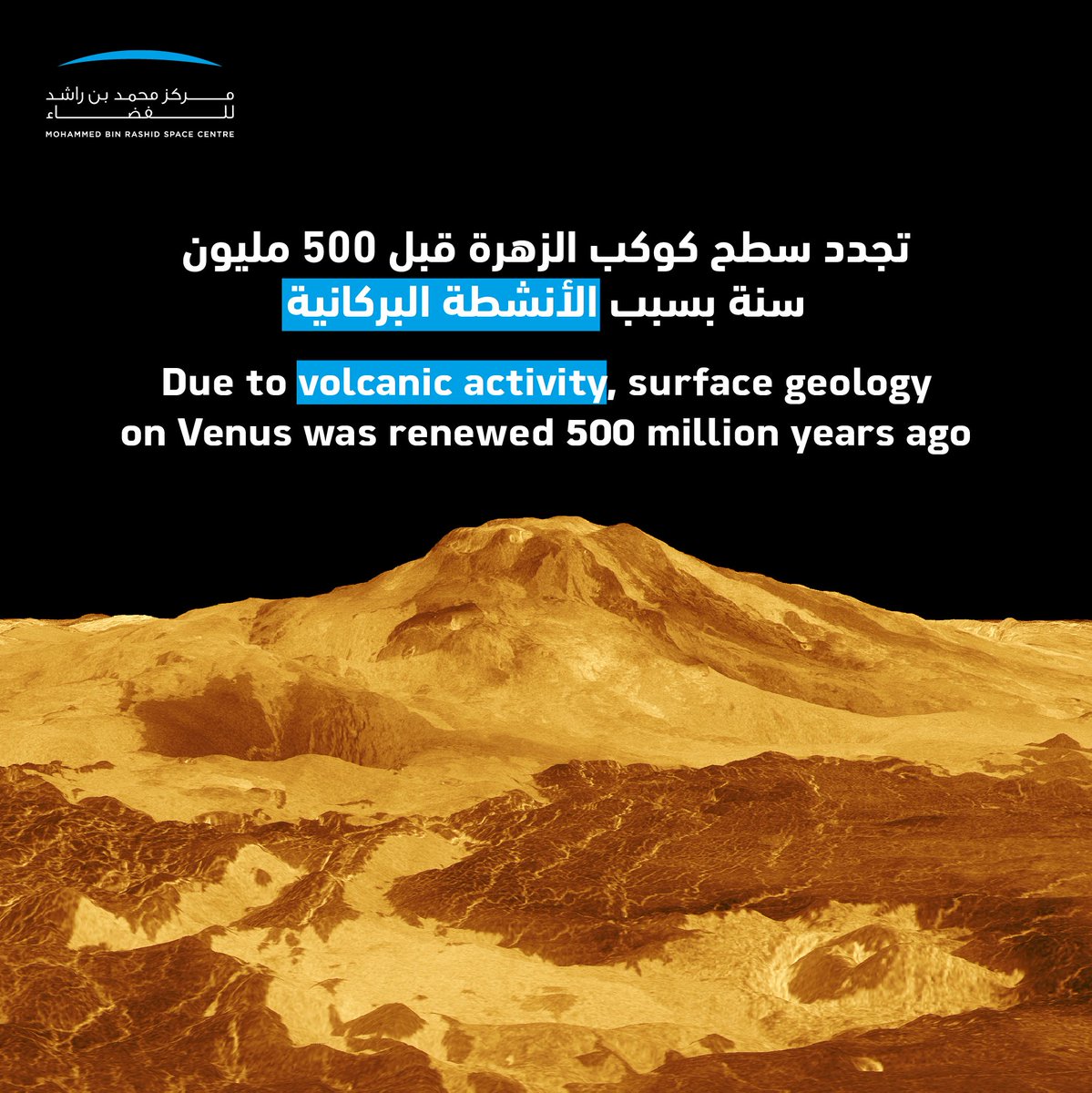 What is unique about one of the most geologically active planets in the solar system?

#DiscoverTheUniverse