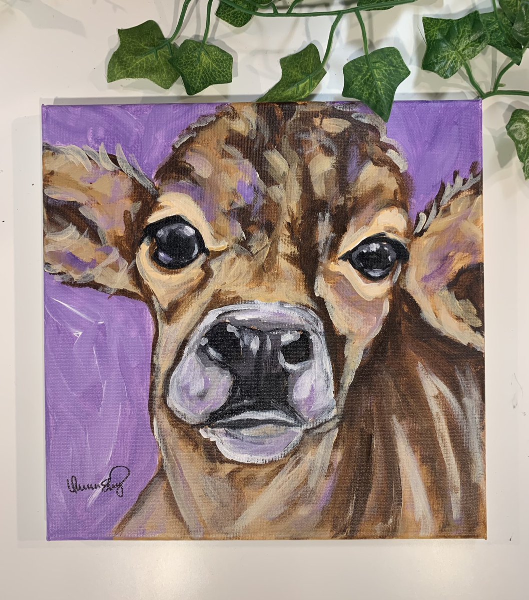 QueenOfArtsLV's tweet photo. Painting this cute little cow 🐮 for this week’s YouTube Tutorial!! It will be fun to paint with easy to follow instructions that even beginners can do!! It will be uploaded to my channel tomorrow 🥰
https://t.co/hCzQVj8bCo
#QueenOfArts #wildlifeArtist #acrylicpaintingtutorial https://t.co/mbw3Jhfpsh