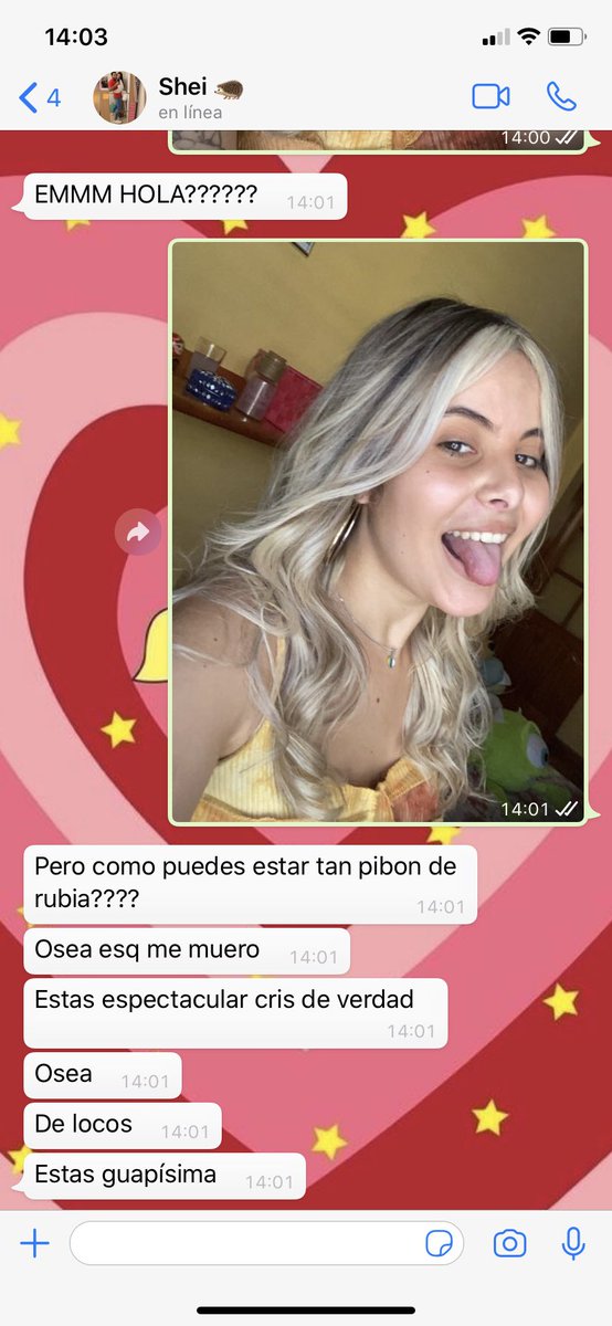 crioviera's tweet photo. Oficialmente blondeeeeee
Sheila te amo 💛💛💛💛💛 https://t.co/pG95hWpBQ8