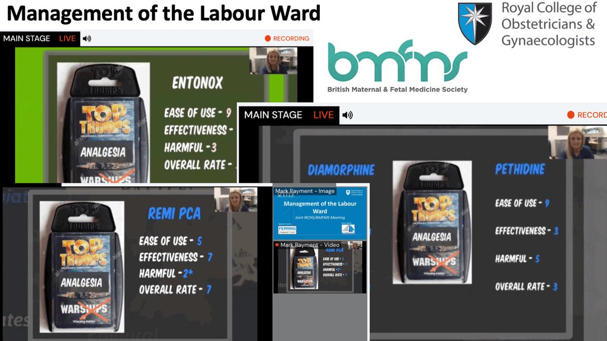 Paul Cawley (@paulcawleyuk) on Twitter photo Learning by top trumps
Options, safety, indications & contraindications for analgesia & anaesthesia in labour
PM session covering Pharmacological & Non-Pharmacological pain relief
Highly informative Q&A with expert speakers
#MLW21 <a href="/RCObsGyn/">RoyalCollegeObsGyn</a> <a href="/RCoANews/">Royal College of Anaesthetists</a> <a href="/loafnbread/">Kirsty Maclennan</a> <a href="/BMFMSNews/">BMFMS</a> Learning by top trumps
Options, safety, indications & contraindications for analgesia & anaesthesia in labour
PM session covering Pharmacological & Non-Pharmacological pain relief
Highly informative Q&A with expert speakers
#MLW21 <a href="/RCObsGyn/">RoyalCollegeObsGyn</a> <a href="/RCoANews/">Royal College of Anaesthetists</a> <a href="/loafnbread/">Kirsty Maclennan</a> <a href="/BMFMSNews/">BMFMS</a>
