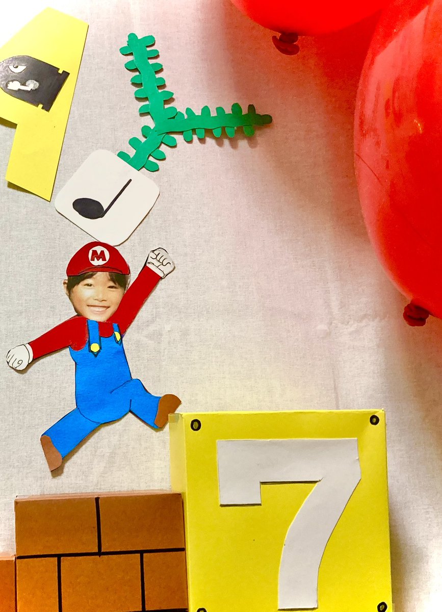 マリオの飾り付け Hashtag V Twitter